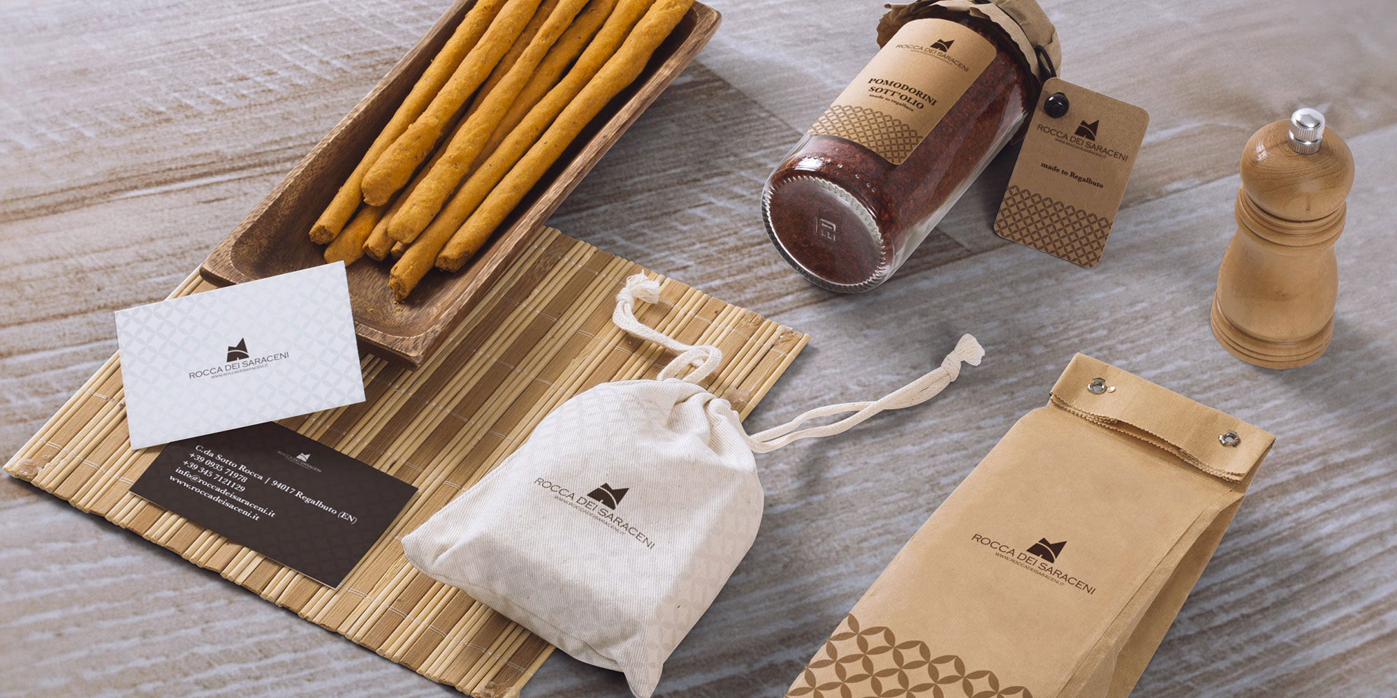 Agenzia Passaparola packaging, etichette